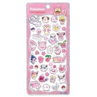【ピンク】 ポケモン　プチドロップステッカー