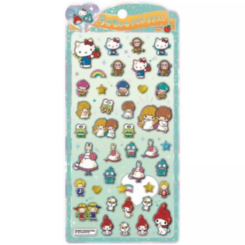 うるちゅるポップシールセット【サンリオキャラクターズ】 | SHOP Rapica
