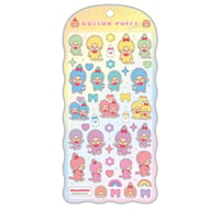 コットンパフィシール　モンチッチ　カラフル