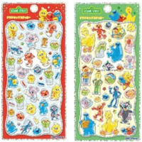 プチドロップステッカー　セサミストリート