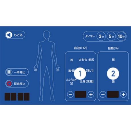 音波振動マシン