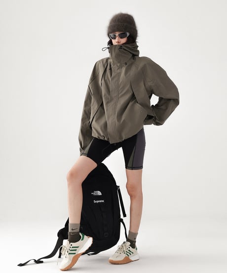 Oversized Tactical Outdoor Shell Jacket  / 2colors