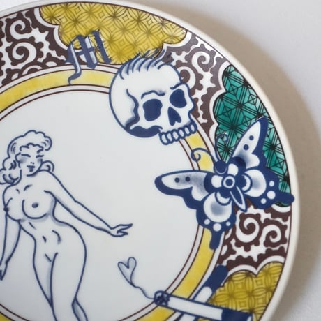 Tattoo Plate M / FLASH AND BLUE