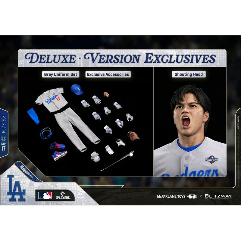MLB公式／大谷翔平アクションフィギュア「DELUXE」VER. | NIKKANSPORTS
