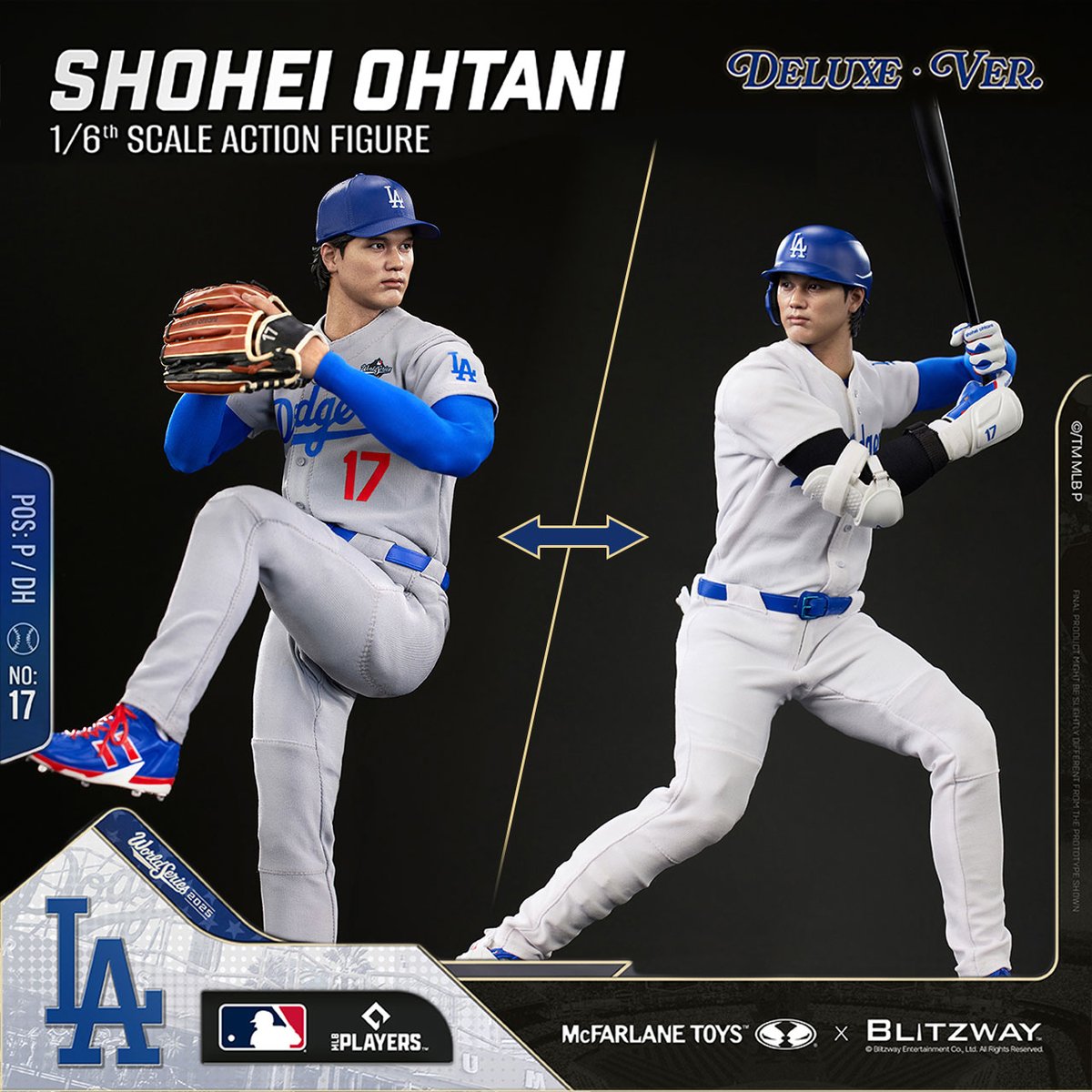 MLB公式／大谷翔平アクションフィギュア「DELUXE」VER. | NIKKANSPORTS