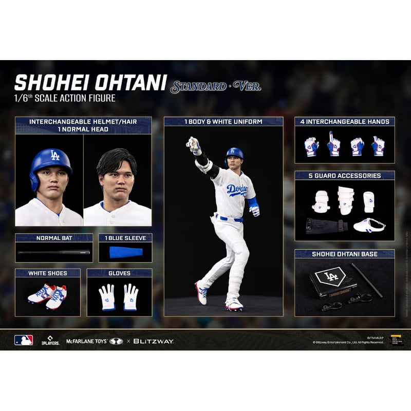 MLB公式／大谷翔平アクションフィギュア「STANDARD」VER. | NIKKANSPOR