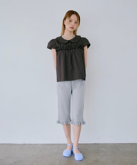 Shell Capri Pants（Gray）