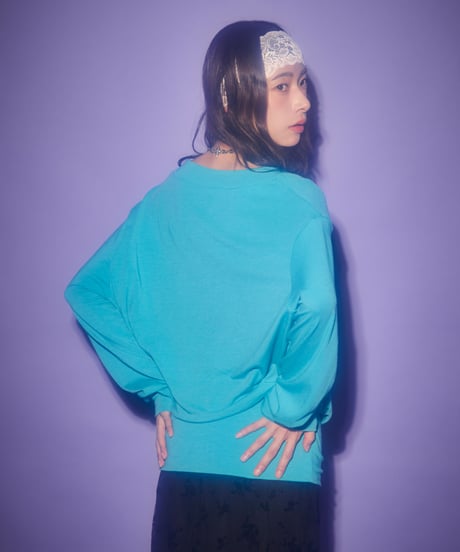 Soft drape V-neck top