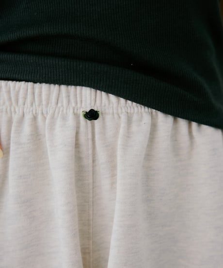 Lace Hem Lounge Shorts（Oatmeal）