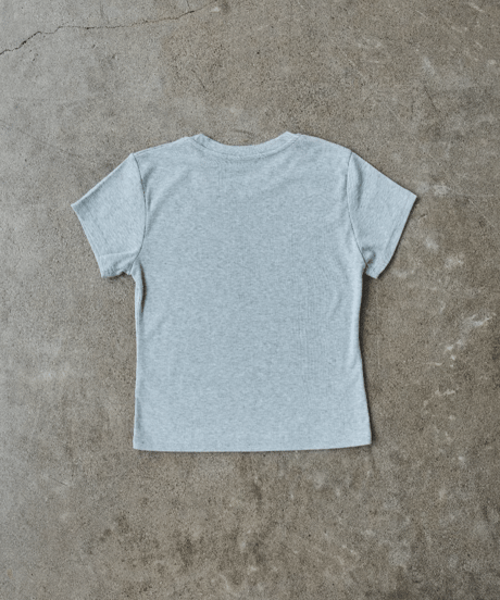 Little Pony Printed Baby Tee（gray）