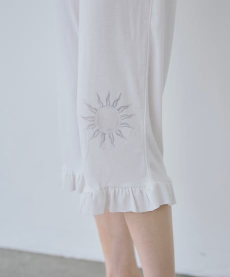 Shell Capri Pants（White）