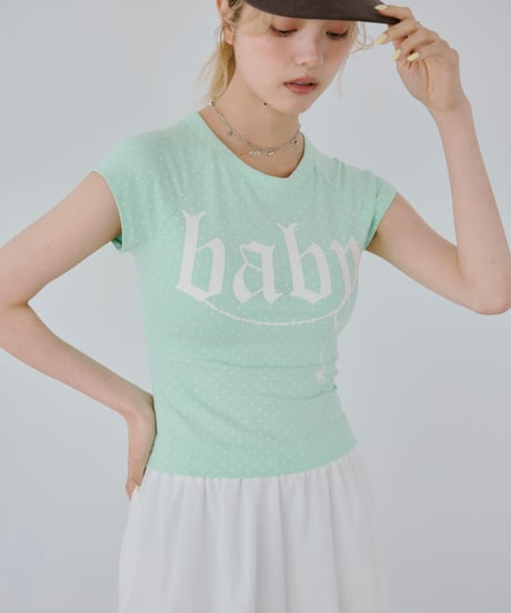 Baby Dot Graphic Baby Tee