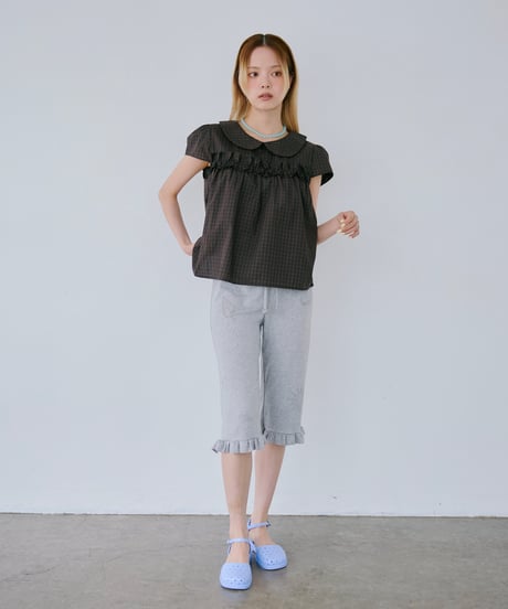 Shell Capri Pants（Gray）