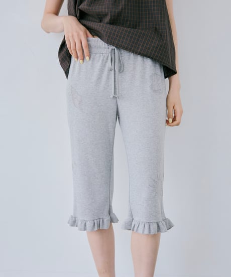 Shell Capri Pants（Gray）