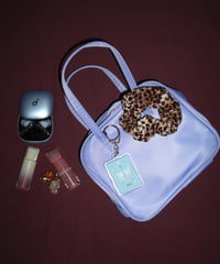 Puffy mini boston bag (Pastel purple)