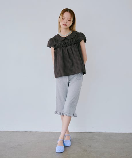 Shell Capri Pants（Gray）