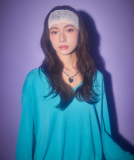 Soft drape V-neck top