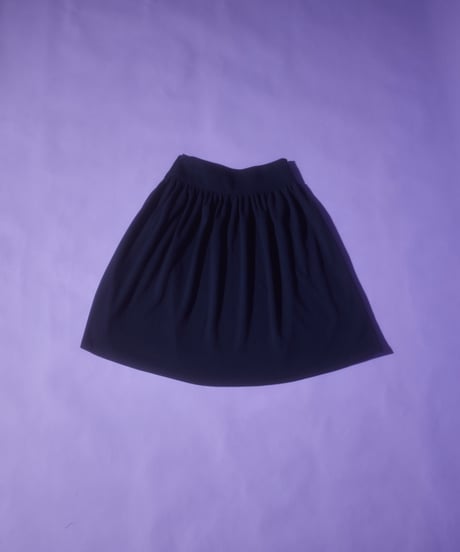 Soft pleated button midi skirt