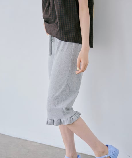 Shell Capri Pants（Gray）