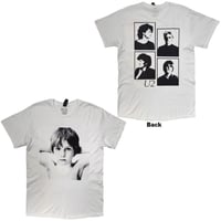 【公式新品】U2 - BOY WHITE (Back Print) U2 Tシャツ