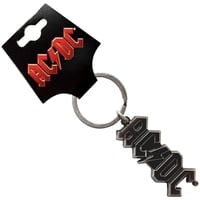 【公式新品】AC/DC - 3D SILVER LOGO KEYCHAIN acdc グッズ