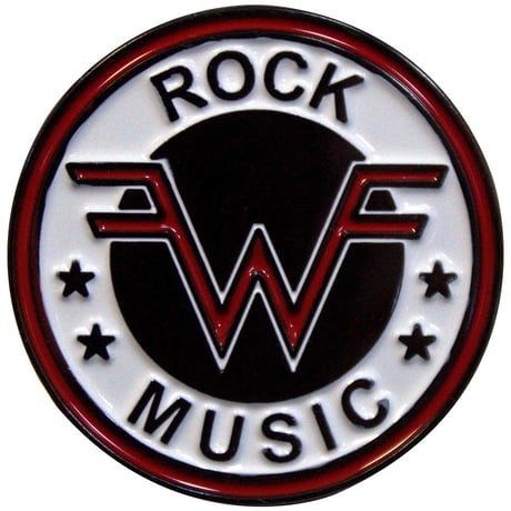 【公式新品】WEEZER - ROCK MUSIC EMBLEM PIN BADGE ウィーザー グッズ
