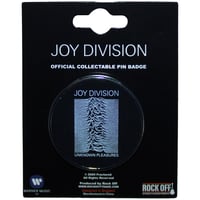 【公式新品】JOY DIVISION - UNKNOWN PLEASURES PIN BADGE ジョイディヴィジョン グッズ