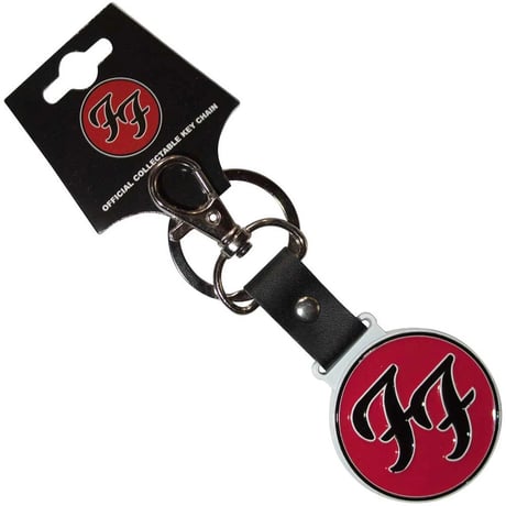 【公式新品】 FOO FIGHTERS - FF LOGO KEYCHAIN フーファイターズ グッズ