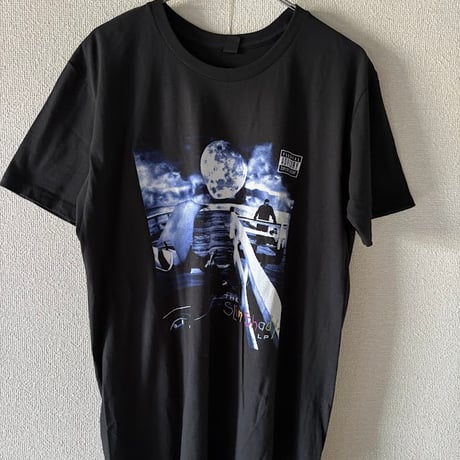 【公式新品】 EMINEM - ORIGINAL SLIM SHADY LP BLACK  (Back Print) エミネム Tシャツ