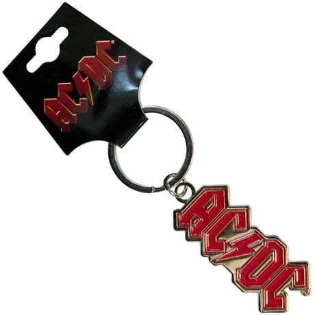 【公式新品】AC/DC - LOGO KEYCHAIN acdc グッズ