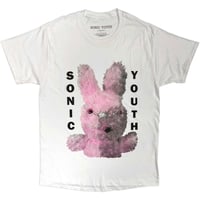 【公式新品】SONIC YOUTH - DIRTY BUNNY WHITE ソニックユースTシャツ