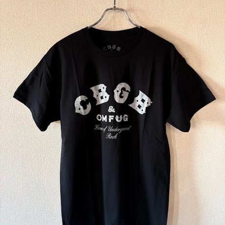 【公式新品】 CBGB - CLASSIC LOGO BLACK CBGB Tシャツ