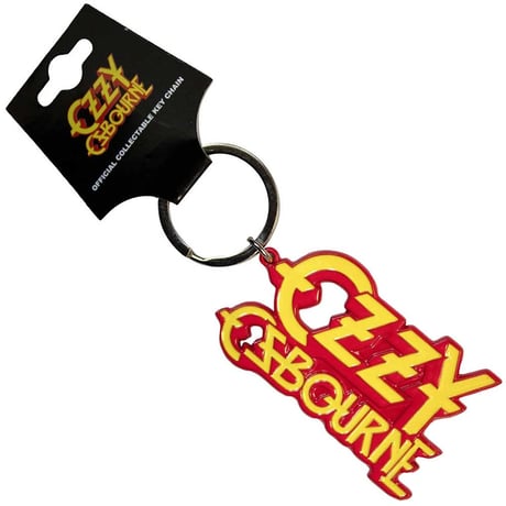 【公式新品】OZZY OSBOURNE - STACKED LOGO KEYCHAIN オジーオズボーン グッズ