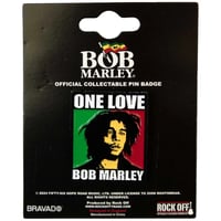 【公式新品】BOB MARLEY - ONE LOVE PIN BADGE ボブマーリー グッズ