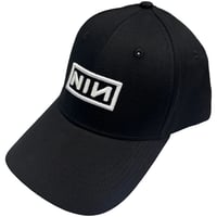 【公式新品】 NINE INCH NAILS - CLASSIC LOGO BASEBALL CAP BLACK UNISEX SNAPBACK NIN グッズ 帽子