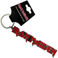 【公式新品】IRON MAIDEN - LOGO WITH TAILS KEYCHAIN アイアンメイデン グッズ