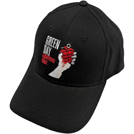【公式新品】 GREEN DAY - AMERICAN IDIOT BASEBALL CAP BLACK UNISEX SNAPBACK グリーンデイ グッズ 帽子