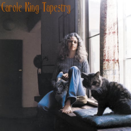 【公式新品】 CAROLE KING - TAPESTRY WHITE GILDAN HEAVY COTTON キャロルキングTシャツ