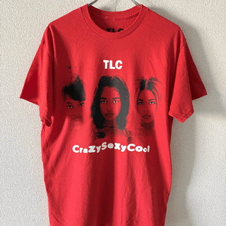 【公式新品】 TLC - CRAZY SEXY COOL RED (Back Print) TLC Tシャツ