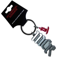 【公式新品】MY CHEMICAL ROMANCE - MCR LOGO CANDLE CHARM KEYCHAIN マイケミカルロマンス グッズ