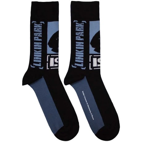 【公式新品】LINKIN PARK - CROUCHING BLACK ANKLE SOCKS (UK SIZE 7-11) リンキンパーク グッズ