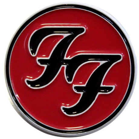 【公式新品】FOO FIGHTERS - FF LOGO PIN BADGE フーファイターズ グッズ