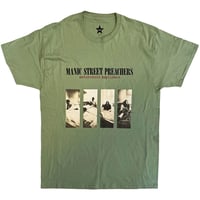 【公式新品】MANIC STREET PREACHERS - MOTORCYCLE COVER GREEN マニックストリートプリーチャーズTシャツ
