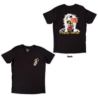 【公式新品】THE ROLLING STONES - POCKET LOGO BLACK (Back Print)  ザローリングストーンズ Tシャツ