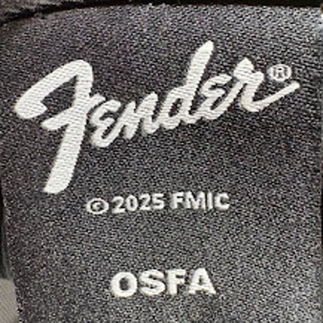 【公式新品】FENDER - LOGO BASEBALL CAP BLACK UNISEX SNAPBACK フェンダー グッズ 帽子