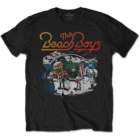 【公式新品】THE BEACH BOYS - LIVE DRAWING BLACK ザビーチボーイズ tシャツ