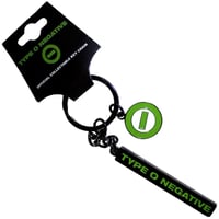 【公式新品】TYPE O NEGATIVE - TEXT LOGOKEYCHAIN タイプオーネガティブ グッズ