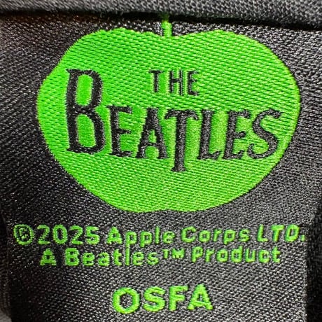 【公式新品】THE BEATLES - ABBEY ROAD SILVER SIDE APPLE BASEBALL CAP BLACK (W/Badge) UNISEX ザビートルズ グッズ 帽子