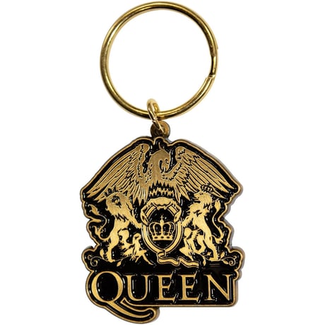 【公式新品】QUEEN - GOLD CREST KEYCHAIN クイーン グッズ