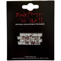 【公式新品】PINK FLOYD - THE WALL LOGO PIN BADGE  ピンクフロイド グッズ